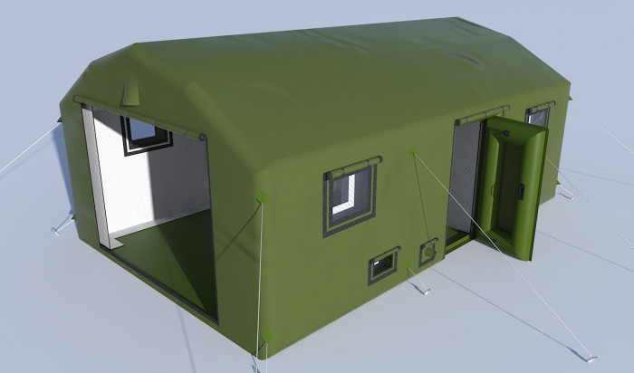 Пневмокаркасная палатка 6x4x2,7 НДБ