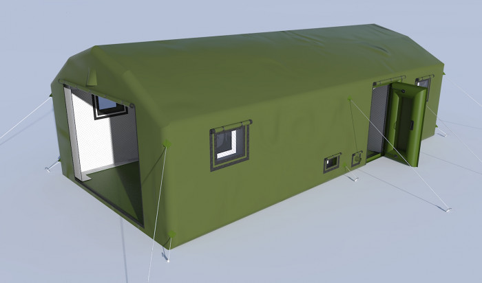 Пневмокаркасная палатка 8x4x2,7 НДБ