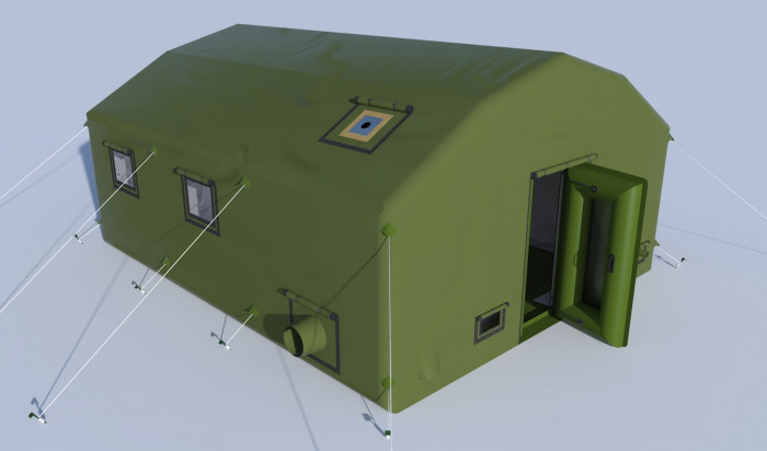 Пневмокаркасная палатка 6x5x3 НДТ