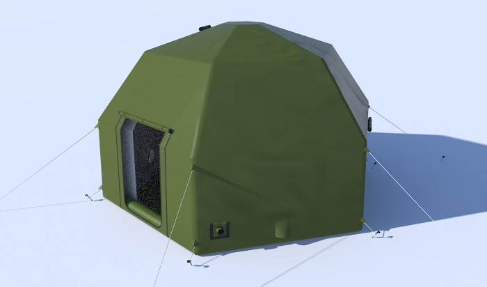 Надувная юрта 5x5,8x3,2м