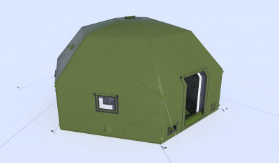 Надувная юрта 6x6,9x3,5м