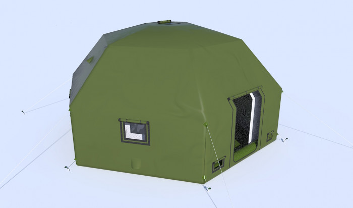 Надувная юрта 6x6,9x3,5м