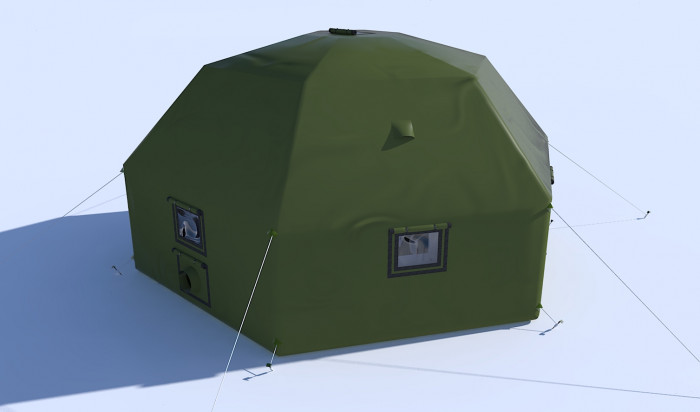 Надувная юрта 6x6,9x3,5м