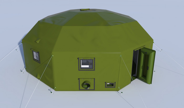 Надувная юрта 8x7,4x3,5м
